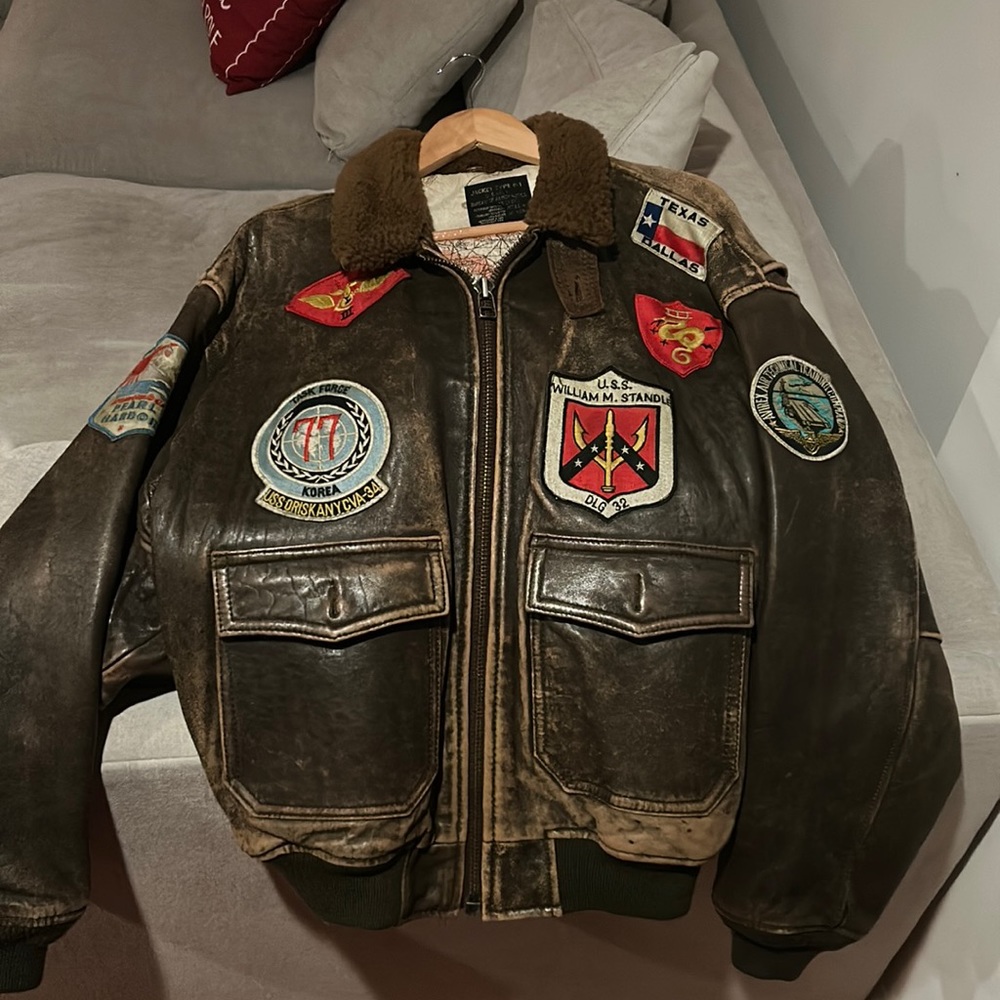 OG real top gun jacket